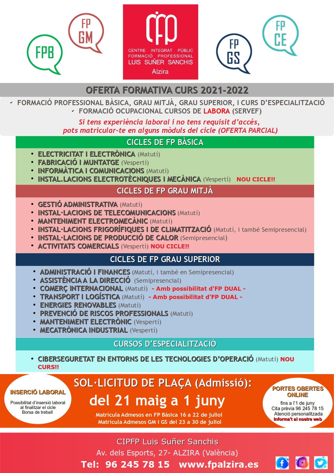 POSTER CURS 2019 20