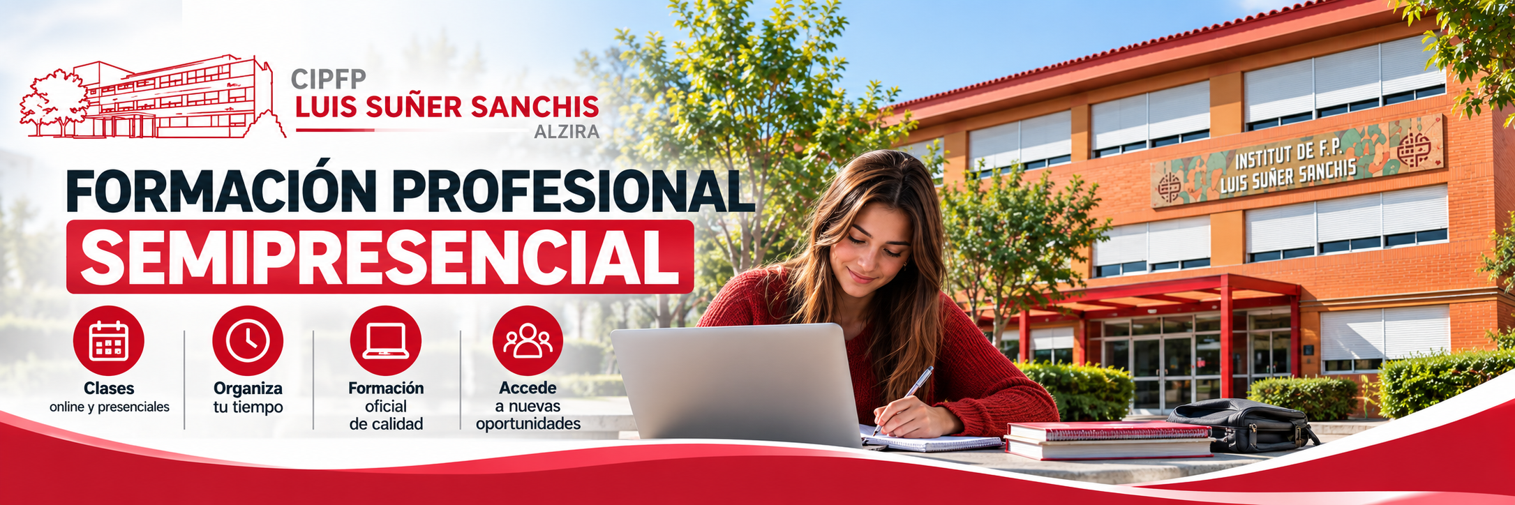 Formación Profesional Semipresencial en Alzira
