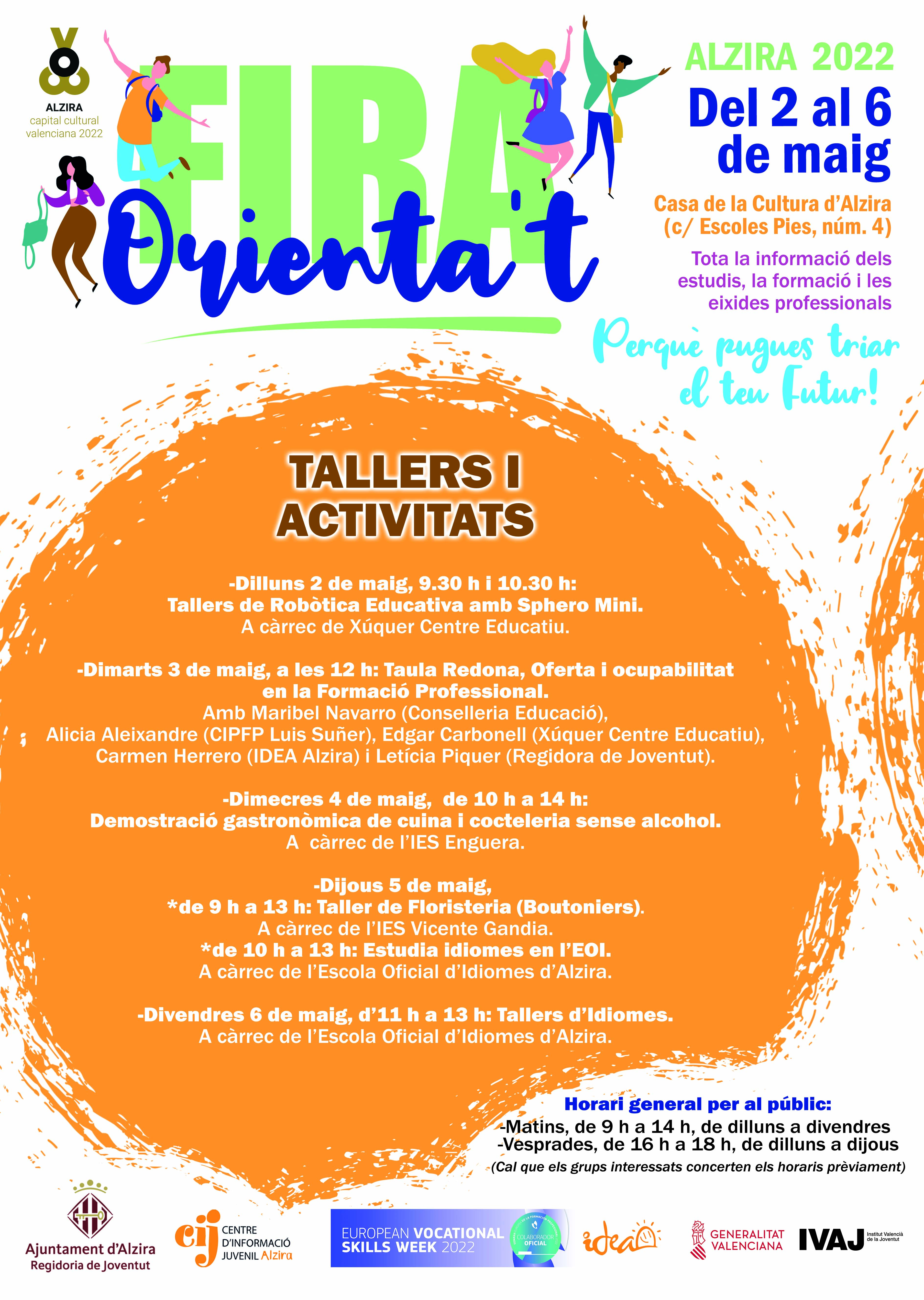 cartell ORIENTAT 2022 ACTIVITATS